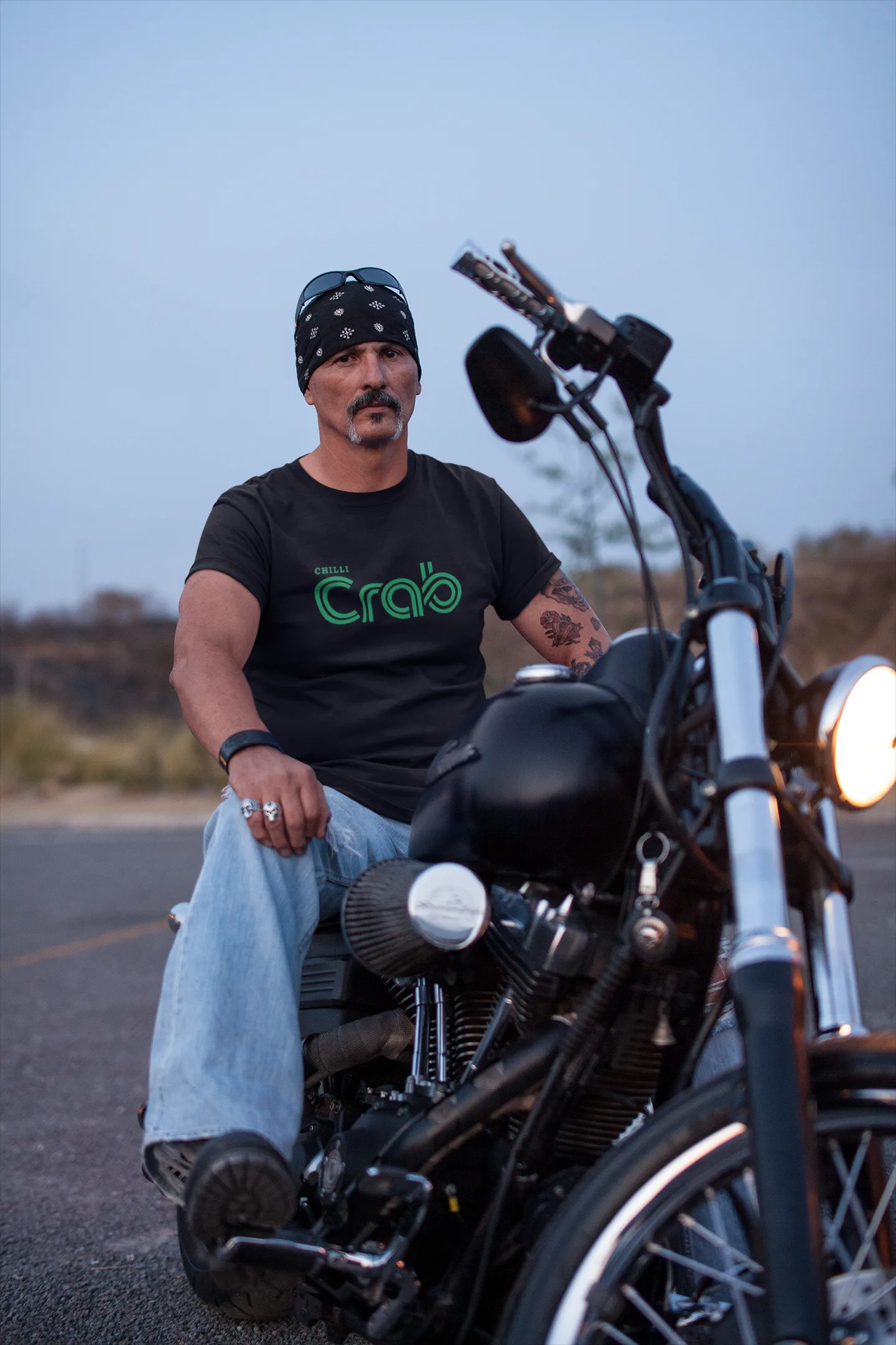 Chilli Crab Crew Neck S-Sleeve T-shirt