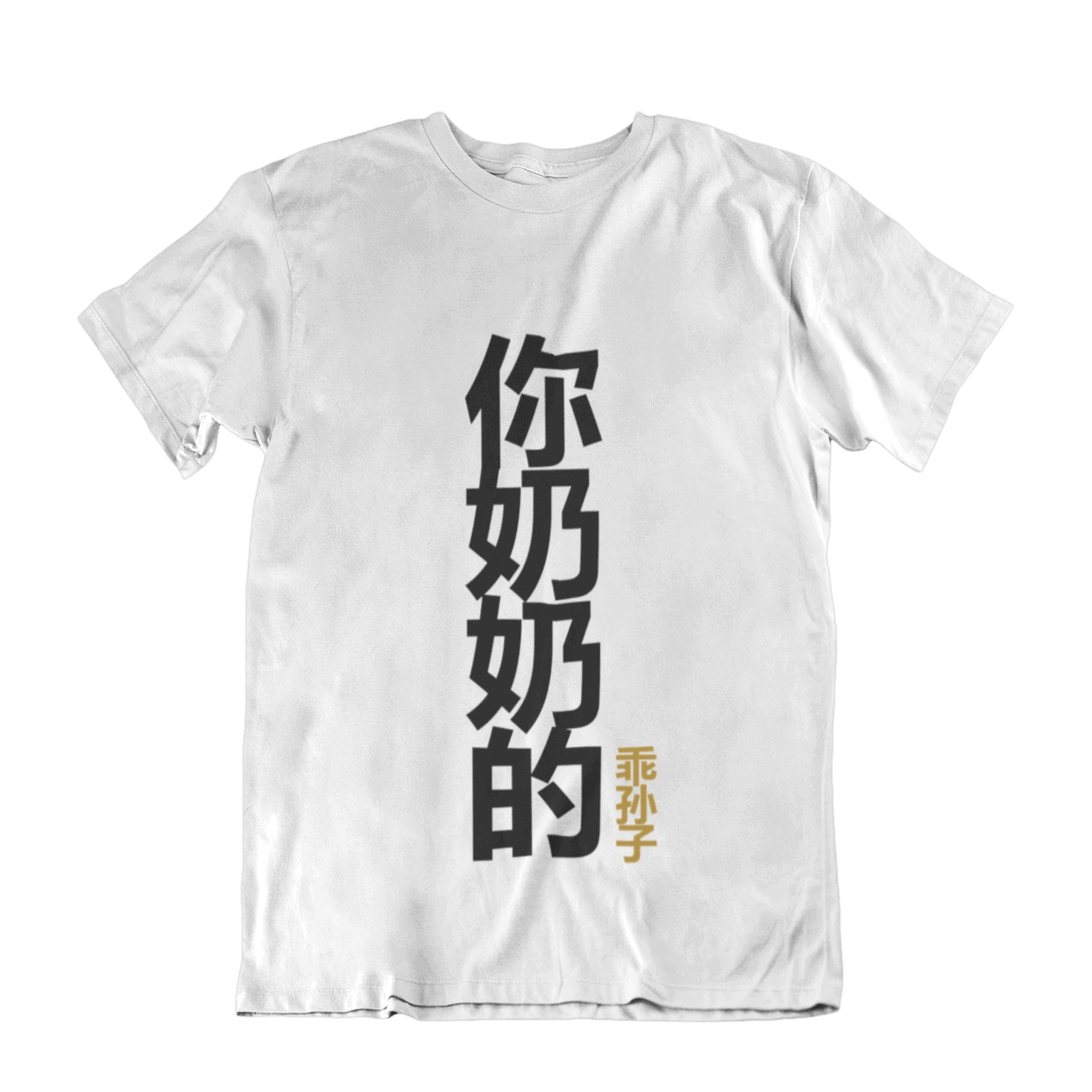 你奶奶的乖孙子 Your Grandmother's Obedient Grandson Kids Crew Neck S-Sleeve T-shirt