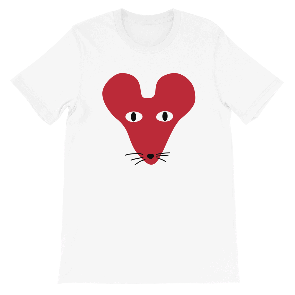 Red Faced Rat Crew Neck S-Sleeve T-shirt