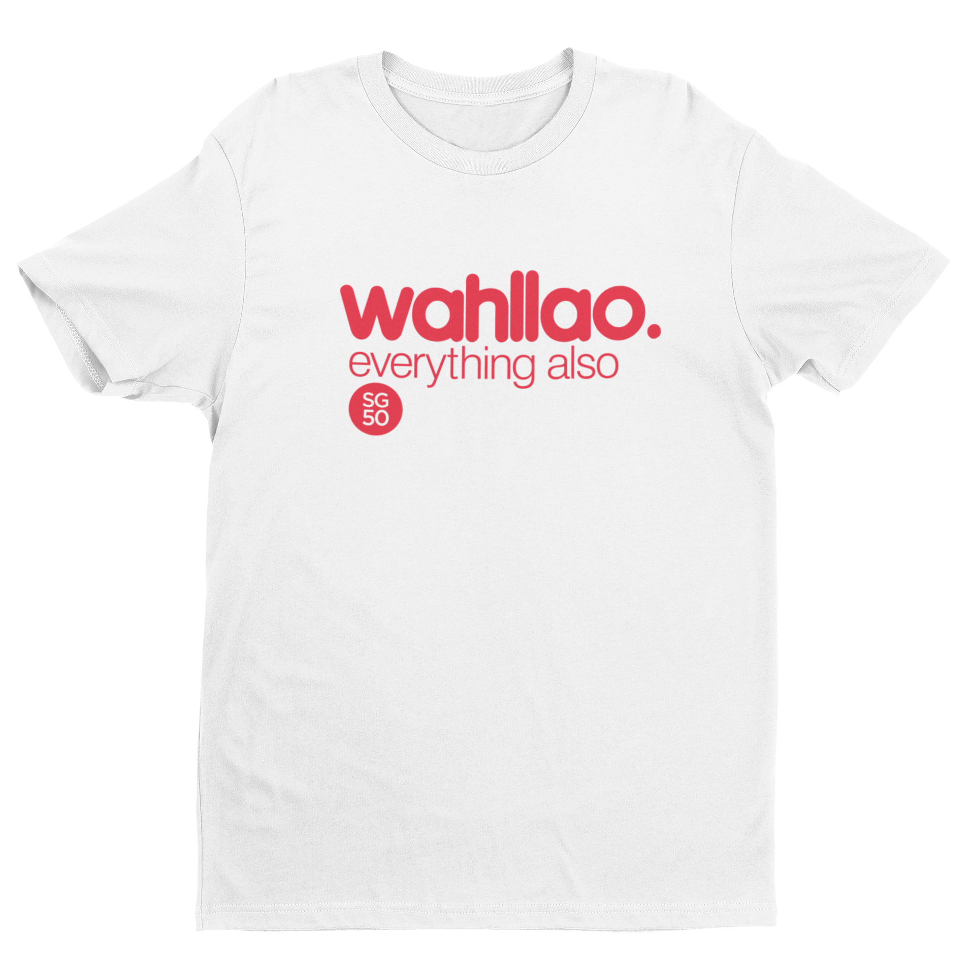 Wahllao Everything Also SG50 Crew Neck S-Sleeve T-shirt