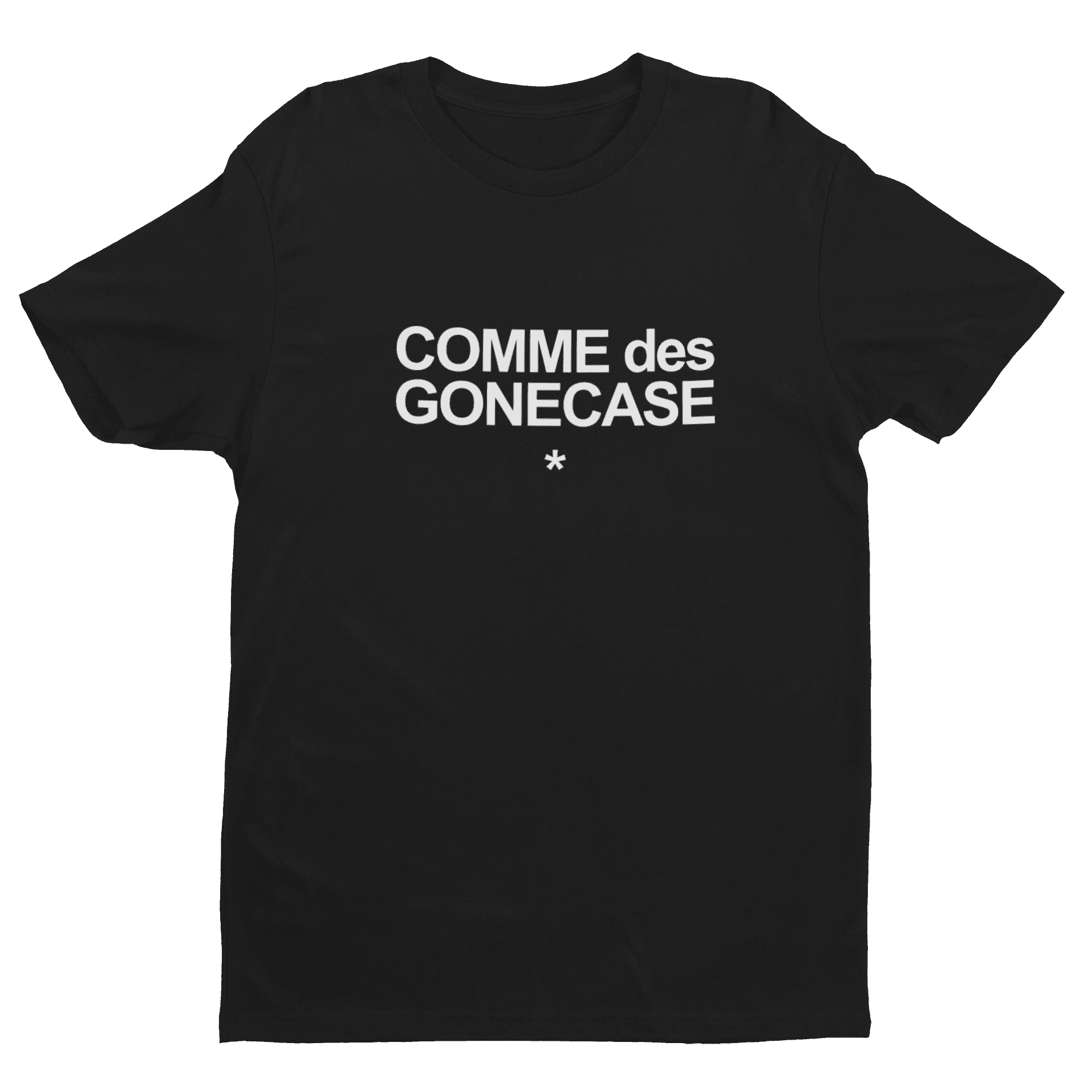 Comme Des Gonecase Crew Neck S-Sleeve T-shirt