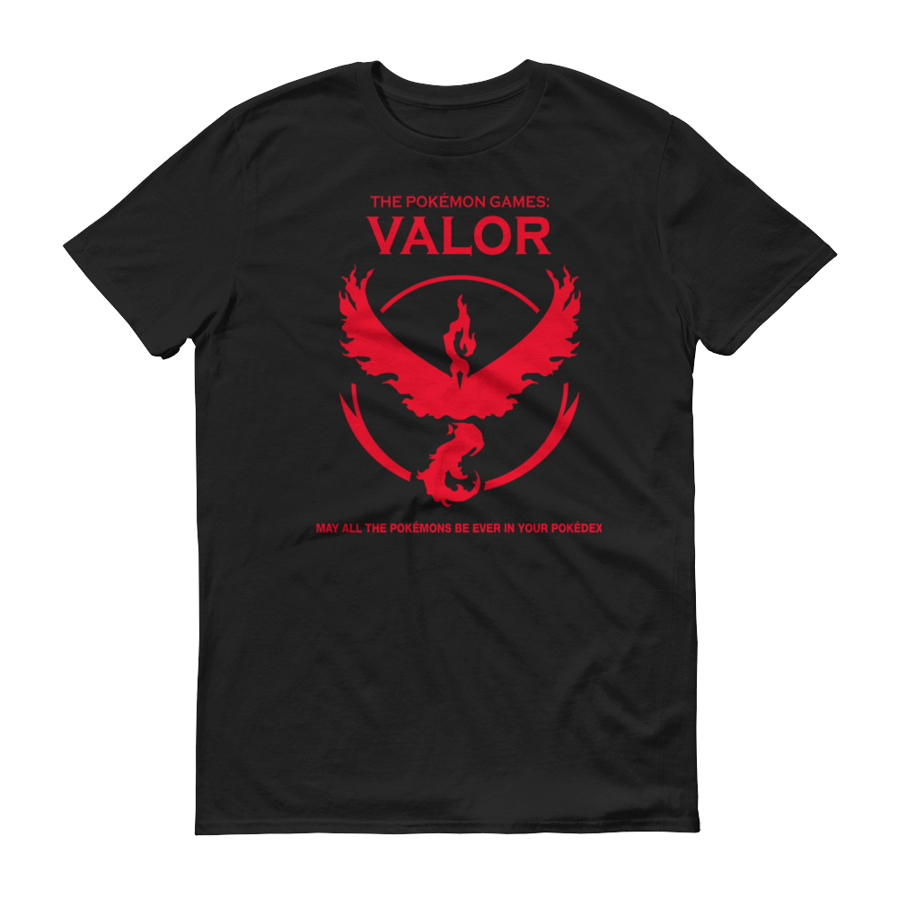 The Pokémon Games: Team Valor Kids Crew Neck S-Sleeve T-shirt