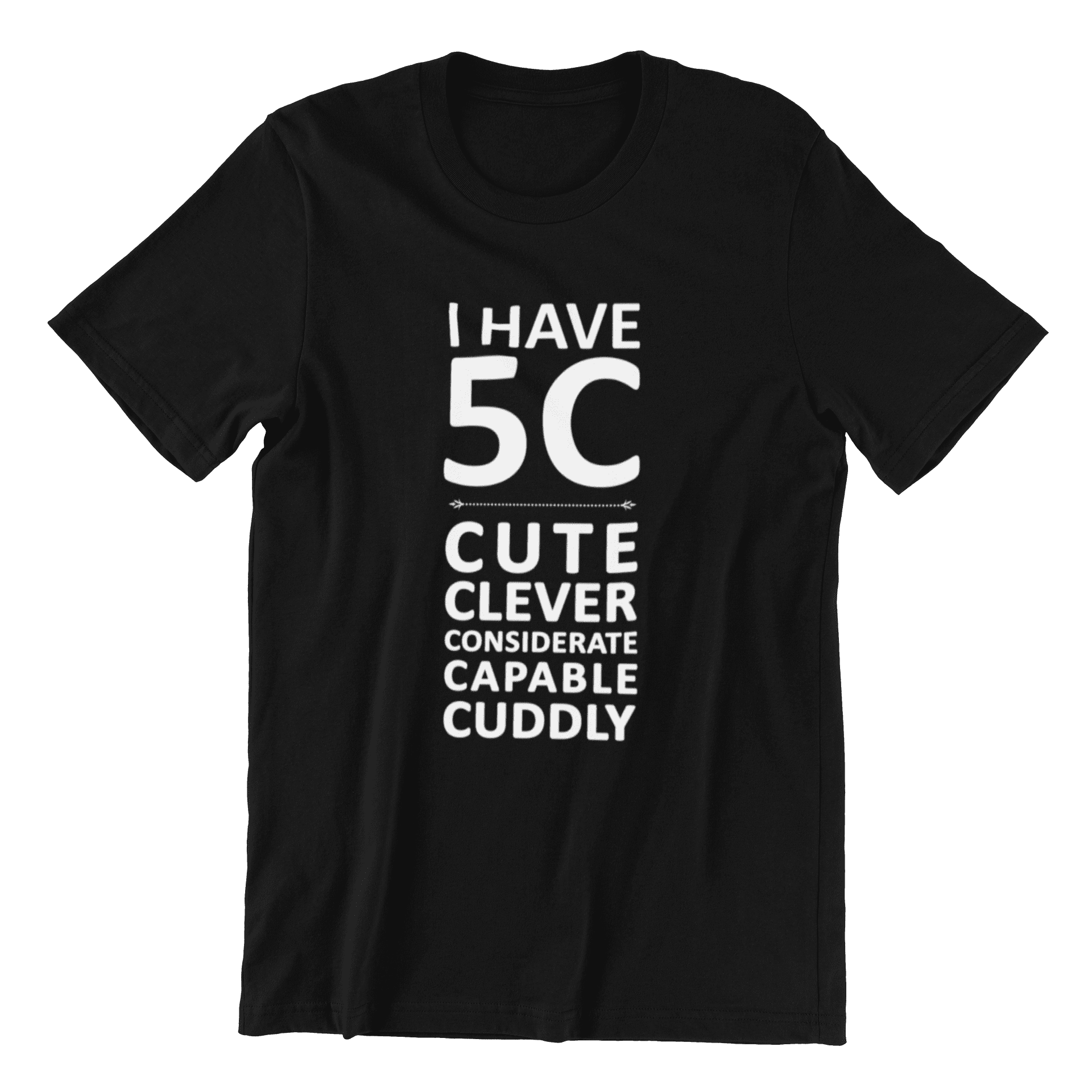 I Have 5C Crew Neck S-Sleeve T-shirt