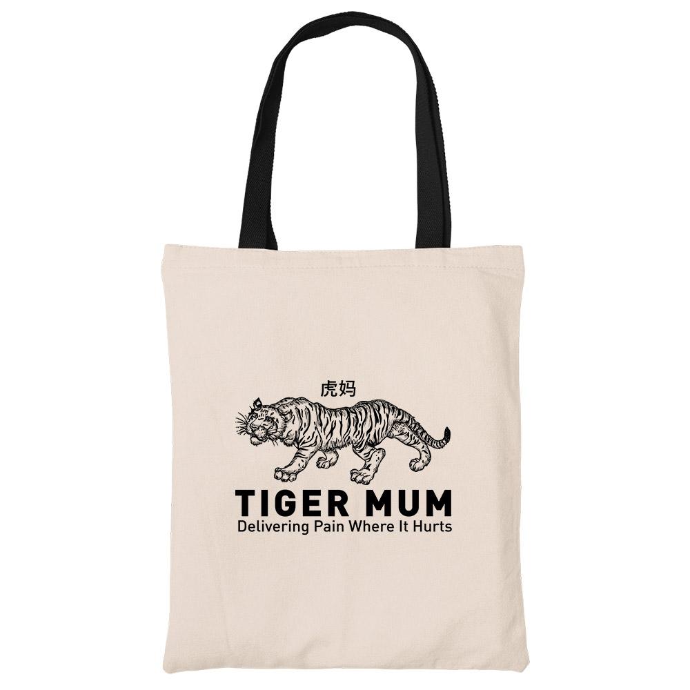 Tiger Mum Tote Bag