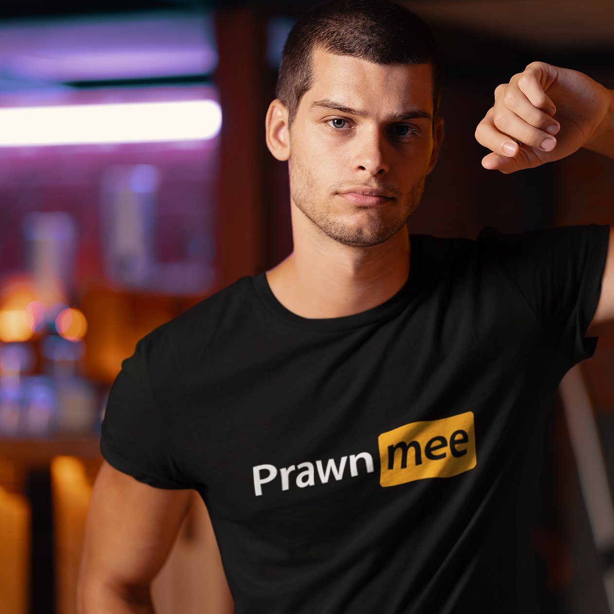 Prawn Mee Short Sleeve T-shirt