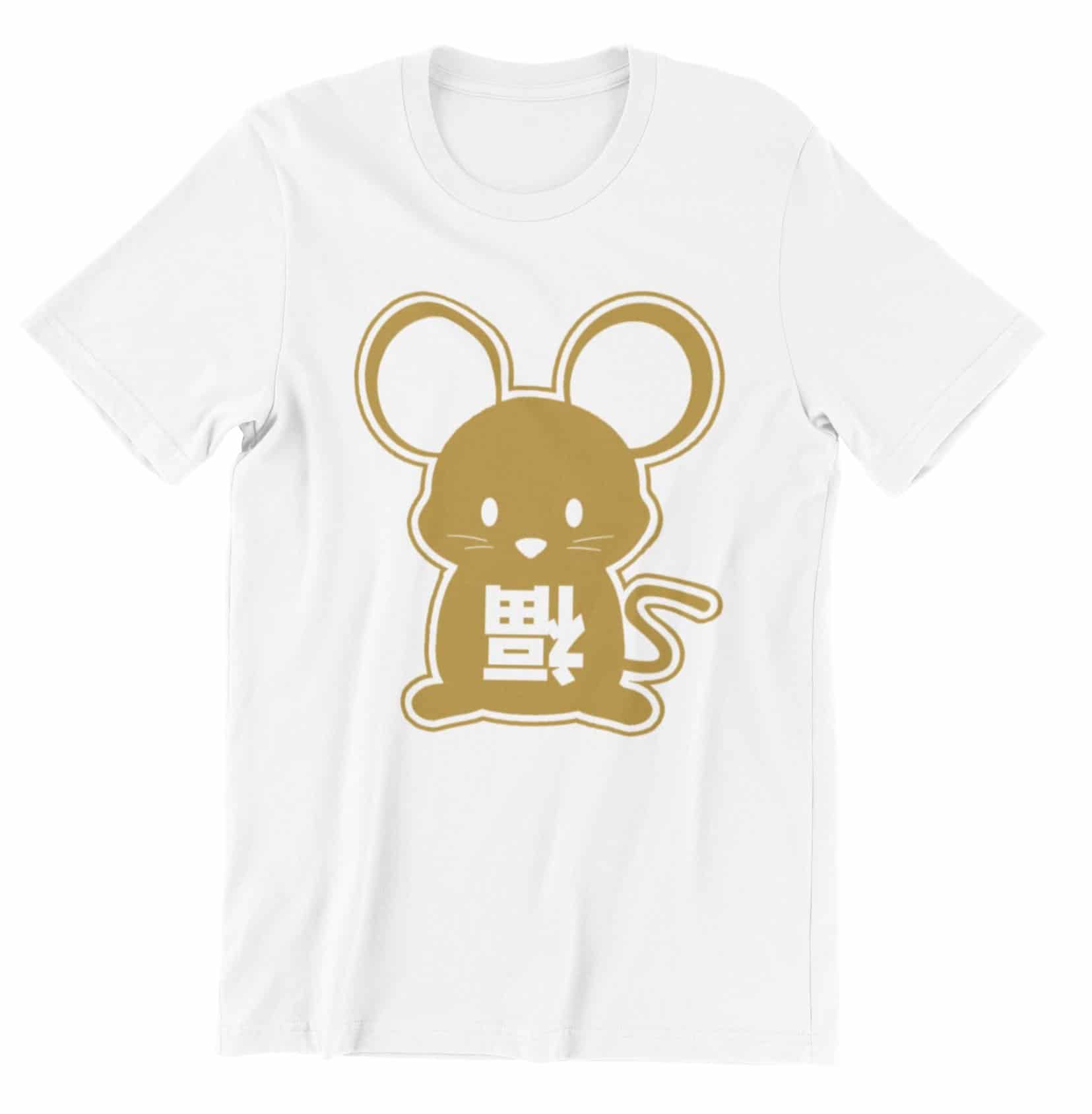 Hock Mouse Crew Neck S-Sleeve T-shirt