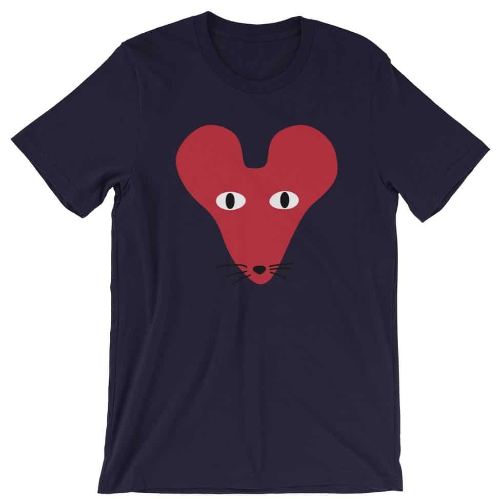 Red Faced Rat Crew Neck S-Sleeve T-shirt