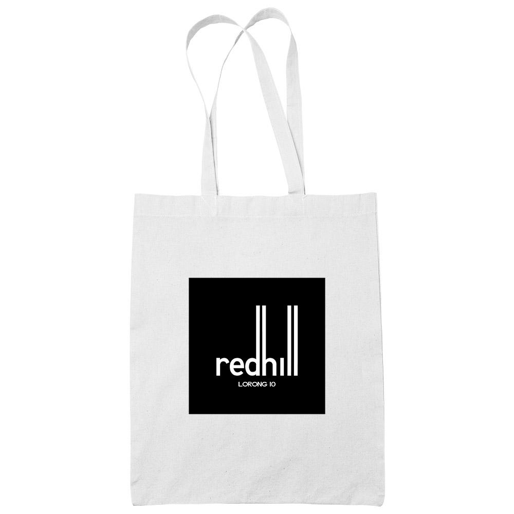 Redhill White Cotton Tote Bag