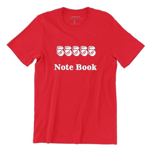 55555-notebook-red-tshirt-streetwear-singapore-brand-funny-parody-design.jpg