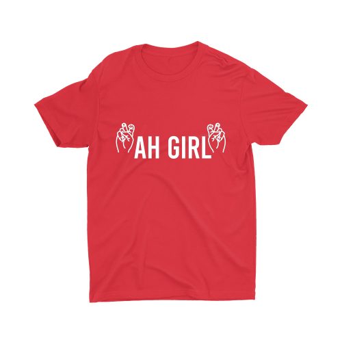 Ah Girl-singapore-children-teeshirt-red-cute-for-boys-and-girls