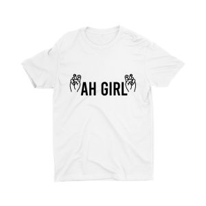 Ah Girl-unisex-kids-t-shirt-white-streetwear-singapore-for-boys-and-girls