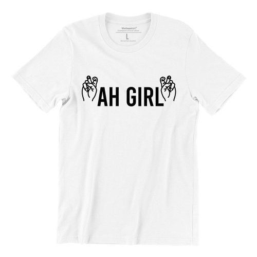 Ah-Girl-unisex-t-shirt-white-short-sleeve-singapore-funny-hokkien-vinyl-streetwear-1.jpg