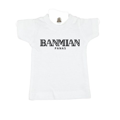 Banmian-white-mini-tee-miniature-figurine-toy-clothing