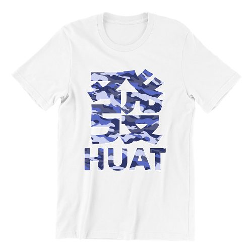 Blue-camo-huat-white-short-sleeve-mens-cny-streetwear-singapore