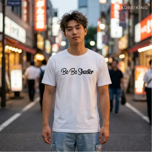 Bo Bo Shooter Graphic T-Shirt | Singapore Playful Streetwear Unisex Tee