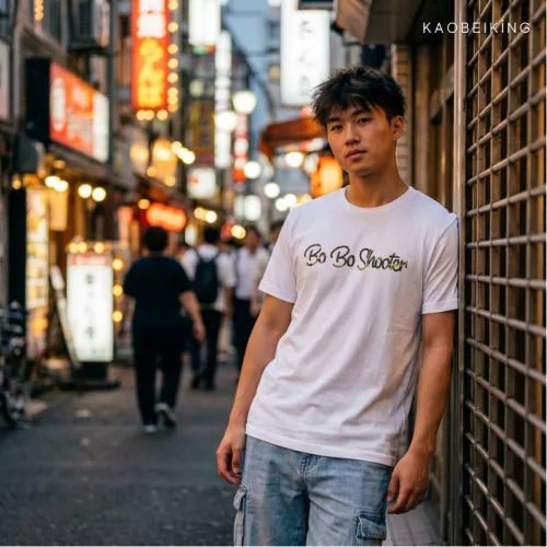 Bo Bo Shooter (Woodlands Camo Edition) Graphic T-Shirt | Singapore Playful Streetwear Unisex Tee