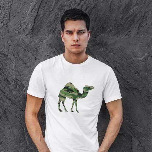 Camo Camel tshirt singapore adult unisex funny streetwear