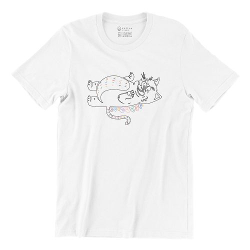 Catzilla-white-short-sleeve-womens-teeshirt-kattoe-1.jpg