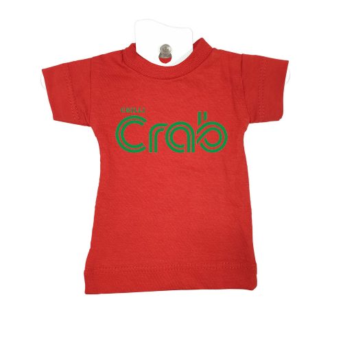 Chilli Crab-red-mini-t-car-windscreen-hanger-decoration