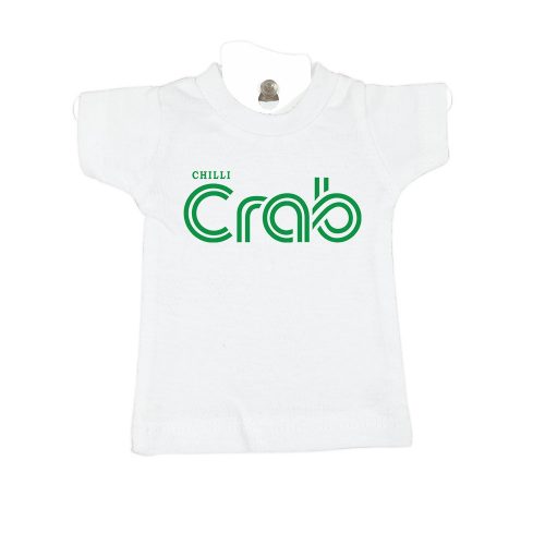 Chilli Crab-white-mini-tee-miniature-figurine-toy-clothing