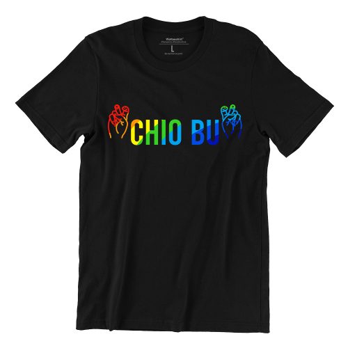 Chio-bu-rainbow-black-t-shirt-singapore-singlish-online-print-shop