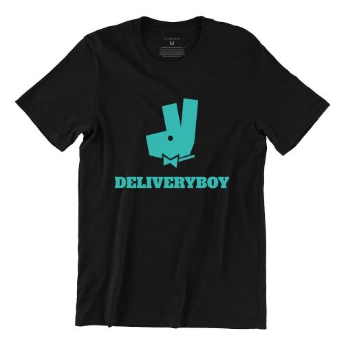 Deliveryboy-black-casualwear-unisex-tshirt-design-kaobeiking-singapore-funny-clothing-online-shop.jpg