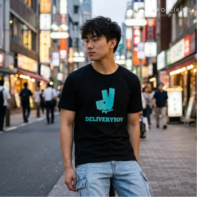 Deliveryboy Graphic T-Shirt | Singapore Playful Streetwear Unisex Tee