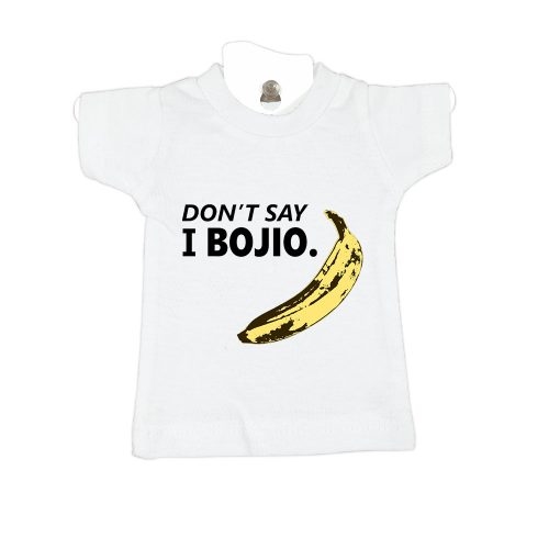 Don't Say I Bojio-white-mini-tee-miniature-figurine-toy-clothing