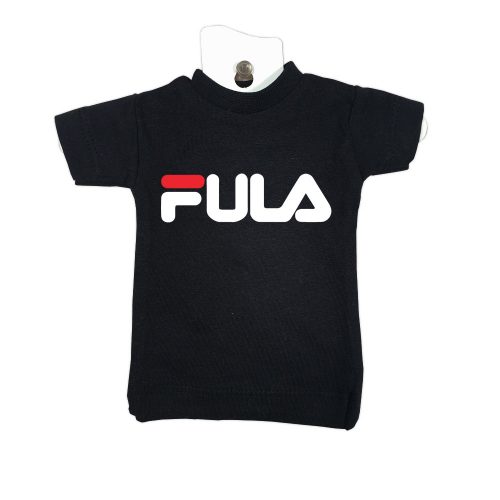 FULA black mini tee miniature figurine toy clothing