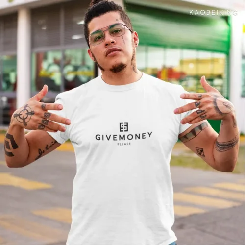 Give Money Graphic T-Shirt | Singapore Playful Streetwear Unisex Tee