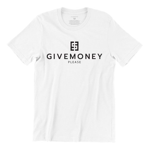 Give-money-white-short-sleeve-mens-tshirt-singapore-kaobeiking-creative-print-fashion-store-1.jpg