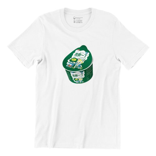 Green-GarlicChicken-white-short-sleeve-womens-teeshirt-kattoe-1.jpg
