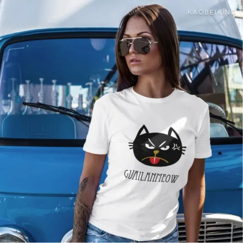 Guailanmeow Graphic T-Shirt | Singapore Slang Streetwear Unisex Tee