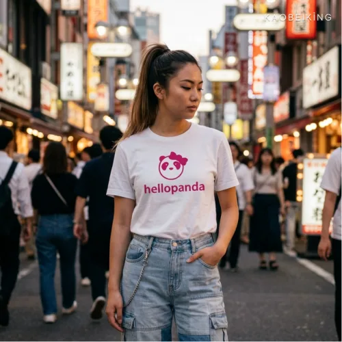Hello Panda Graphic T-Shirt | Singapore Playful Streetwear Unisex Tee