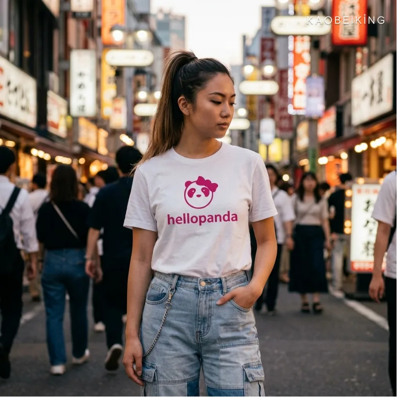 Hello Panda Graphic T-Shirt | Singapore Playful Streetwear Unisex Tee