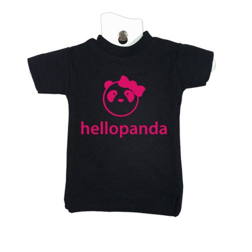 HelloPanda-black-mini-tee-miniature-figurine-toy-clothing