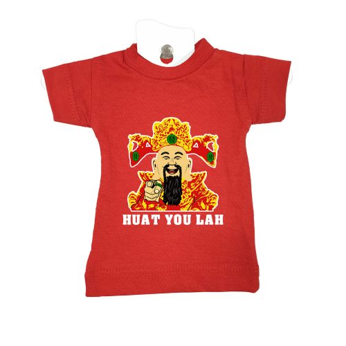 Huat You Lah-red-mini-tee-miniature-figurine-toy-clothing