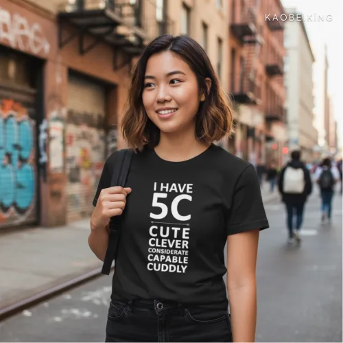 I Have 5C Graphic T-Shirt | Singapore Humor Streetwear Unisex Tee