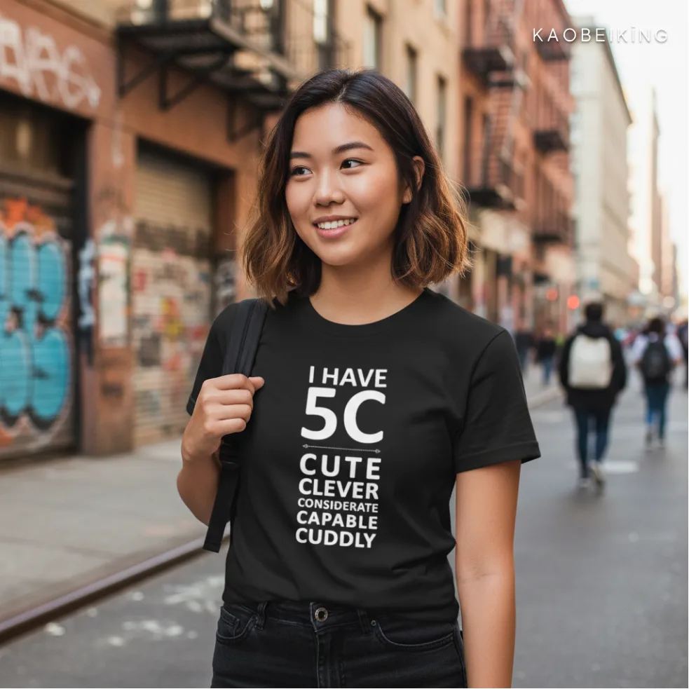 I Have 5C Graphic T-Shirt | Singapore Humor Streetwear Unisex Tee