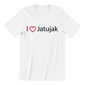 I Love Jatujak white short sleeve womens funny singapore teeshrt