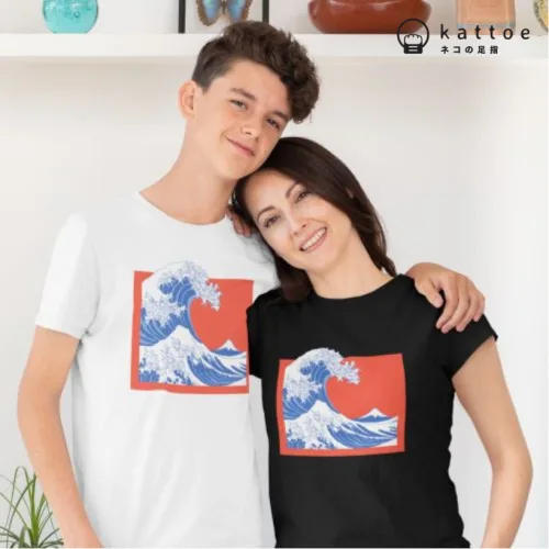 Kanagawa Graphic T-Shirt | Singapore Playful Streetwear Unisex Tee