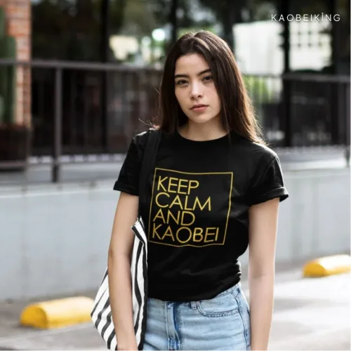 Keep Calm and Kaobei Graphic T-Shirt | Singapore Playful Streetwear Unisex Tee