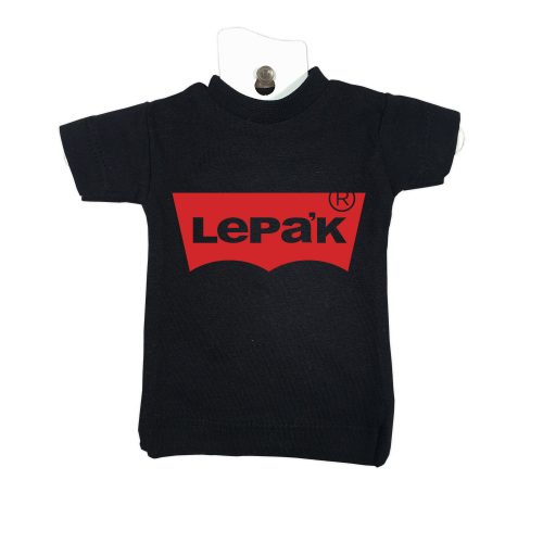 Lepak-black-mini-tee-miniature-figurine-toy-clothing