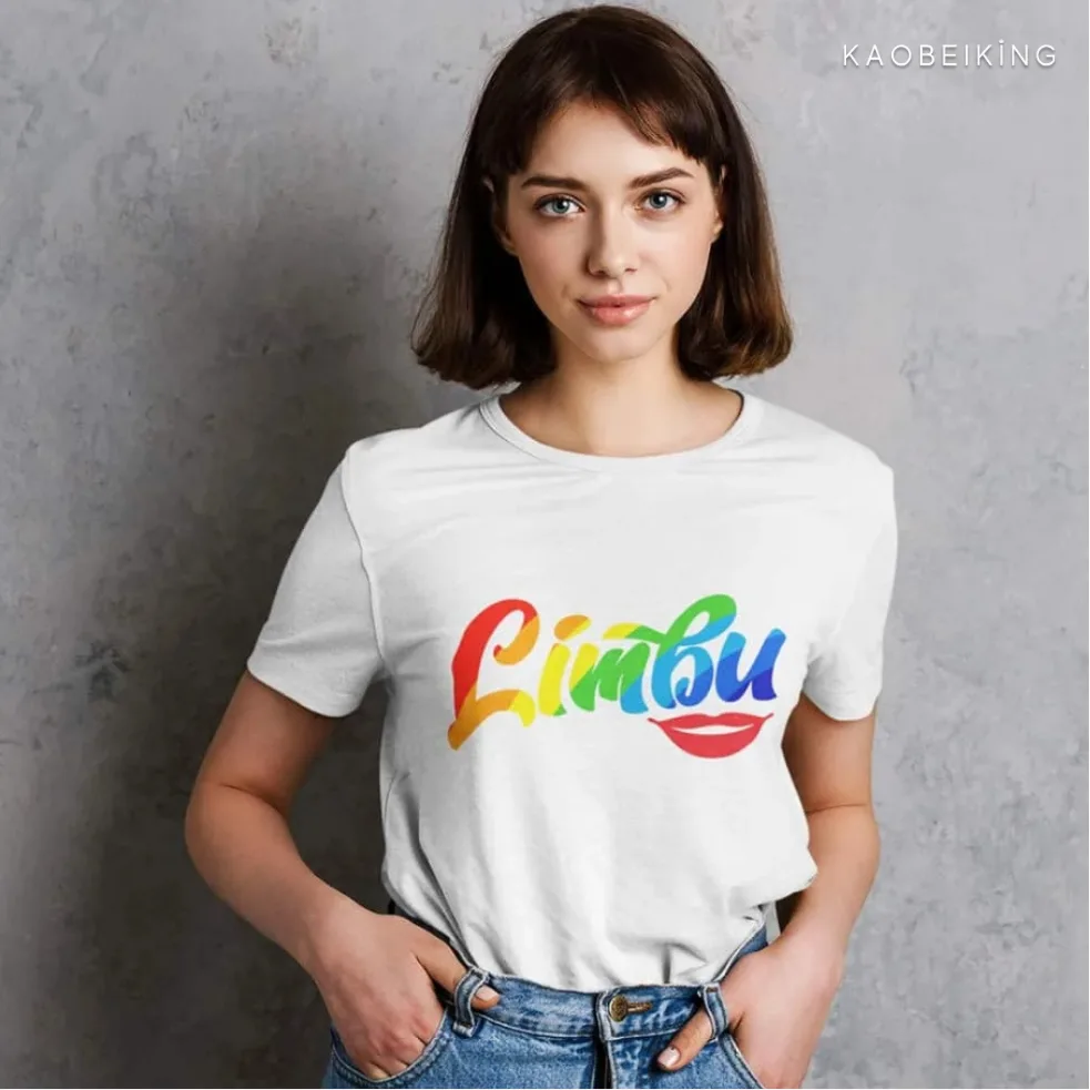 Limbu Lips (Rainbow Edition) Graphic T-Shirt | Singapore Slang Streetwear Unisex Tee