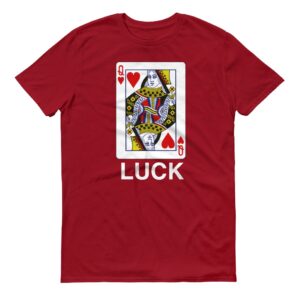 Luck red chinese new year unisex adult tshirt singapore