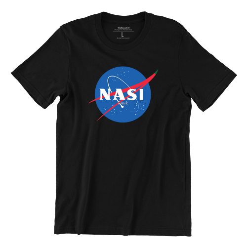 Nasi-Lemak-black-mens-tshirt-singapore-parody-vinyl-streetwear