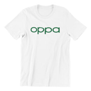 Oppa-t-shirt-white-design-kaobeiking-singapore-funny-clothing-online-shop