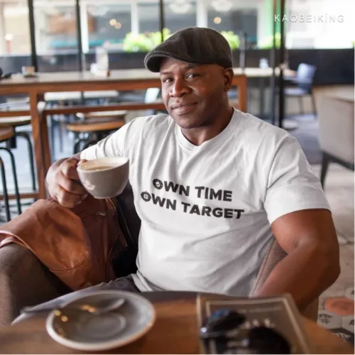 Own Time Own Target Graphic T-Shirt | Singapore Playful Streetwear Unisex Tee