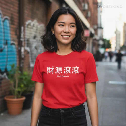 Popi Dio 4D Graphic T-Shirt | Singapore Lottery Streetwear Unisex Tee