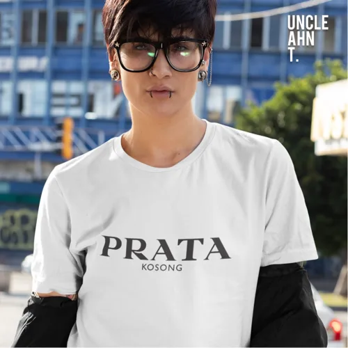 Prata Kosong Graphic T-Shirt | Singapore Playful Streetwear Unisex Tee